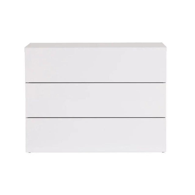Temahome Aurora Kommode - Hvid m/3 skuffer