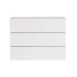 Temahome Aurora Kommode - Hvid m/3 skuffer