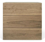 Temahome Aurora Kommode - Valnød m/3 skuffer