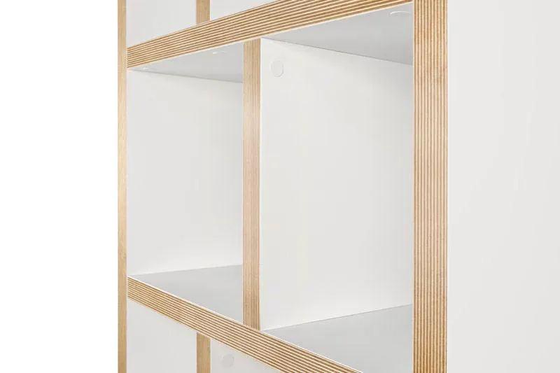 Temahome Berlin Reol - Hvid 70x198