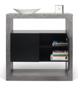 Temahome Detroit Højskænk - Grå beton-look B109