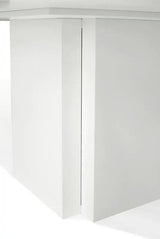Temahome Dusk Spisebord - Hvid højglans 130x130