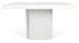 Temahome Dusk Spisebord - Hvid højglans 130x130