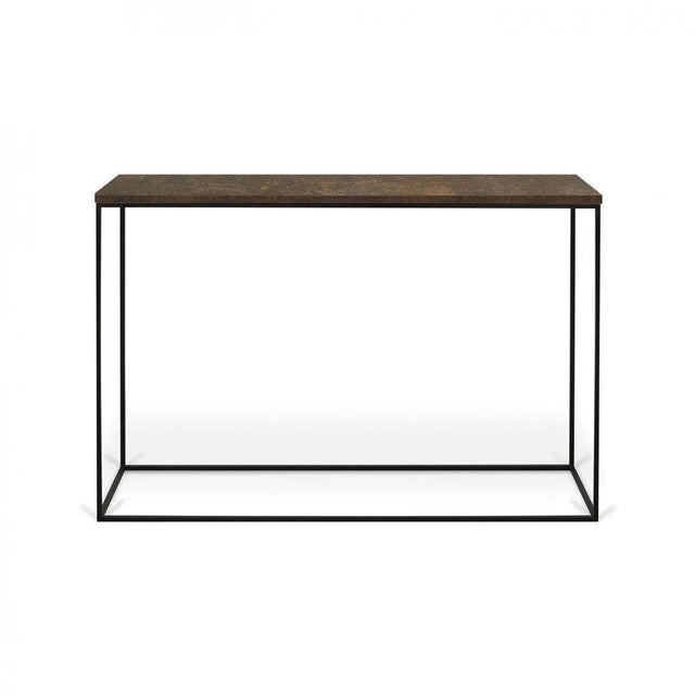Temahome Gleam Konsolbord - Rust/Sort