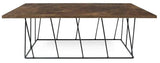 Temahome Helix Sofabord - Brun m/sort stel