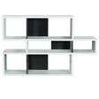 Temahome London Reol - Hvid/Sort H:100