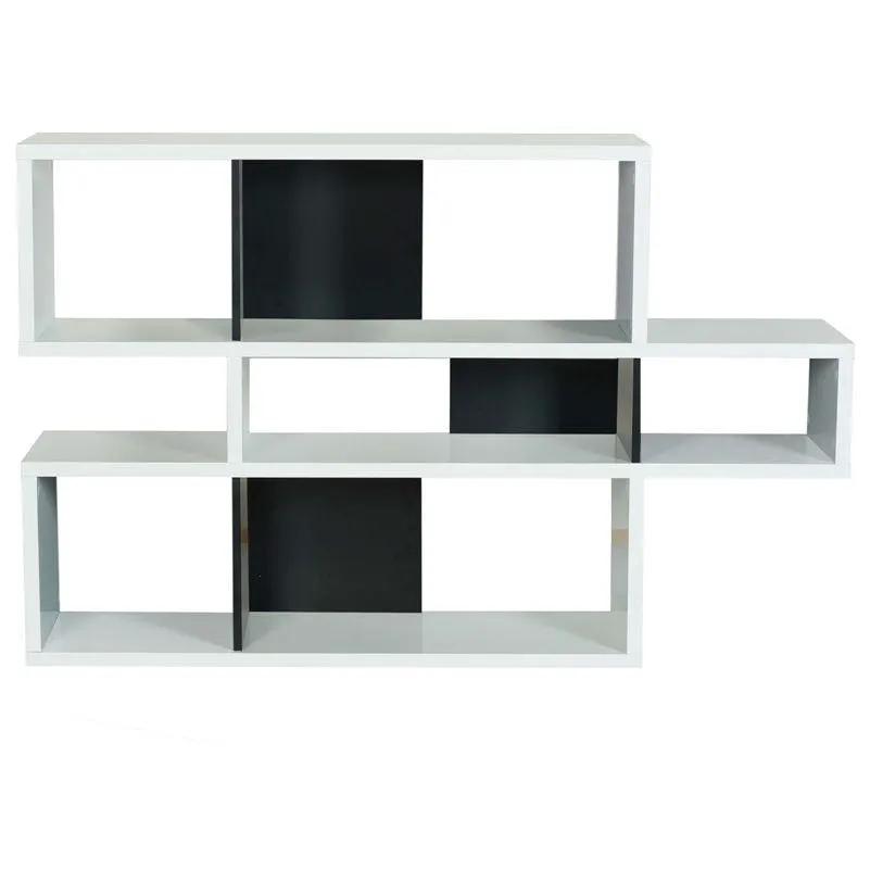 Temahome London Reol - Hvid/Sort H:100