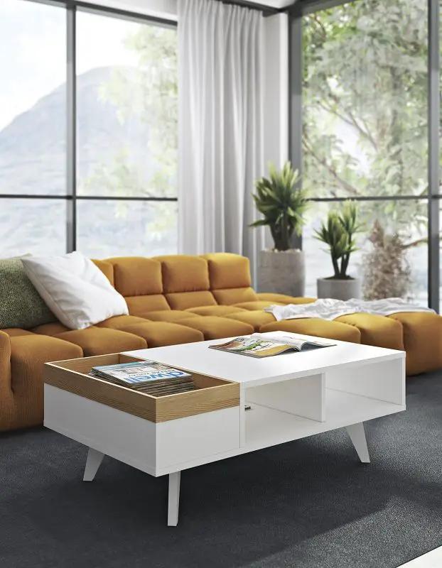 Temahome Platô Sofabord - Hvid