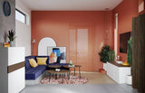 Temahome Ply Sidebord - Valnød, Ø50
