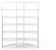 Temahome Pombal Reol - Mat Hvid, 18 rum - Unoliving.com