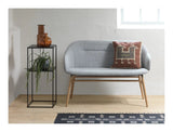 Teno Sofabænk, Lysegrå, B:120