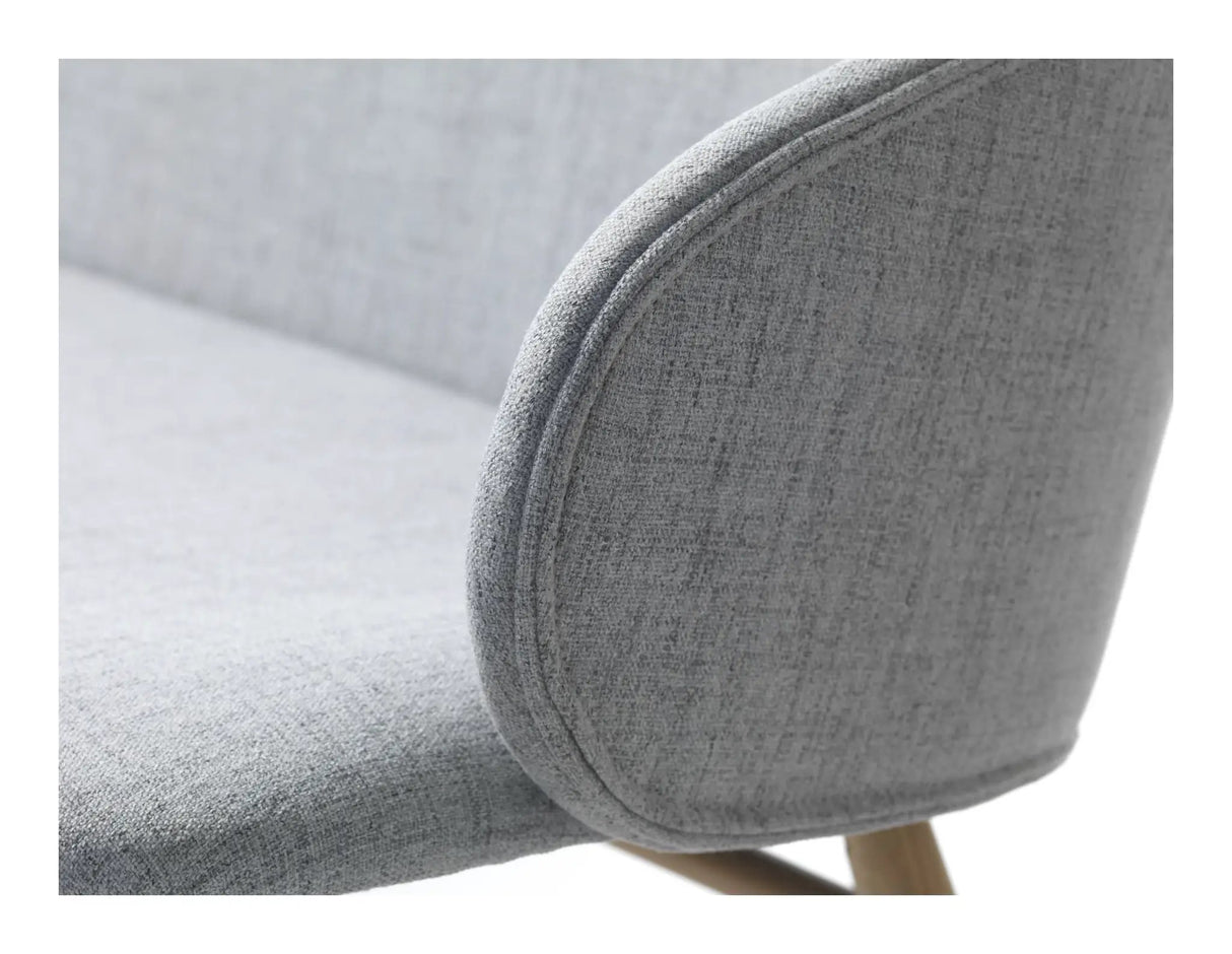 Teno Sofabænk, Lysegrå, B:120