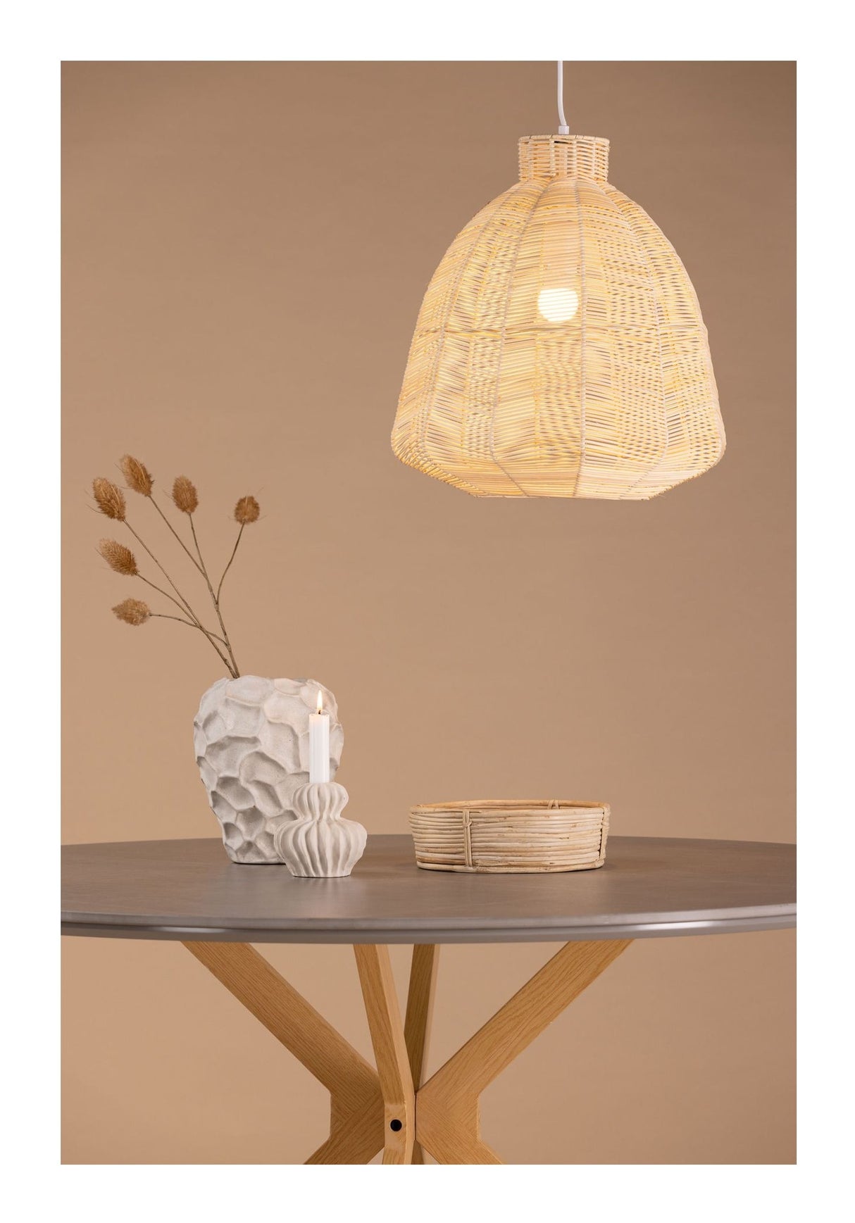 Tours Pendel, Rattan, Natur - Unoliving.com