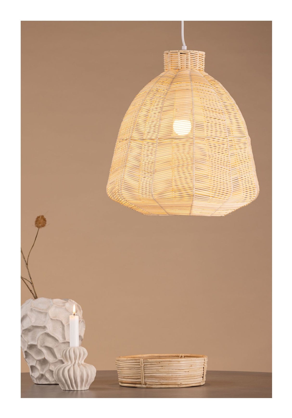 Tours Pendel, Rattan, Natur - Unoliving.com