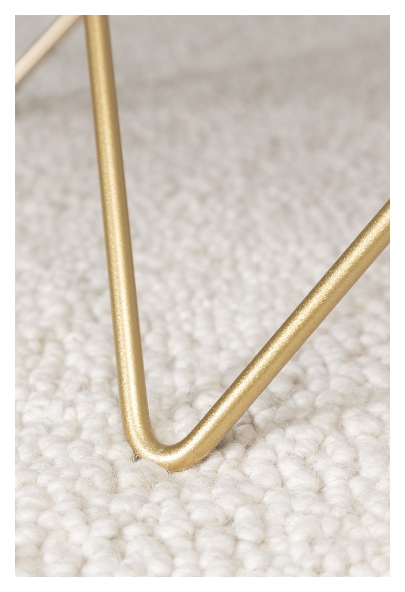 Tristar Sofabord, Børstet messing/Sort glas m. marmorlook - Unoliving.com