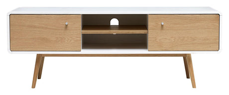 Turin Tvbord m. 2 låger - Finér, B150