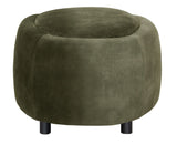 Turn Puf m. vendbar egetop - grøn - Unoliving.com