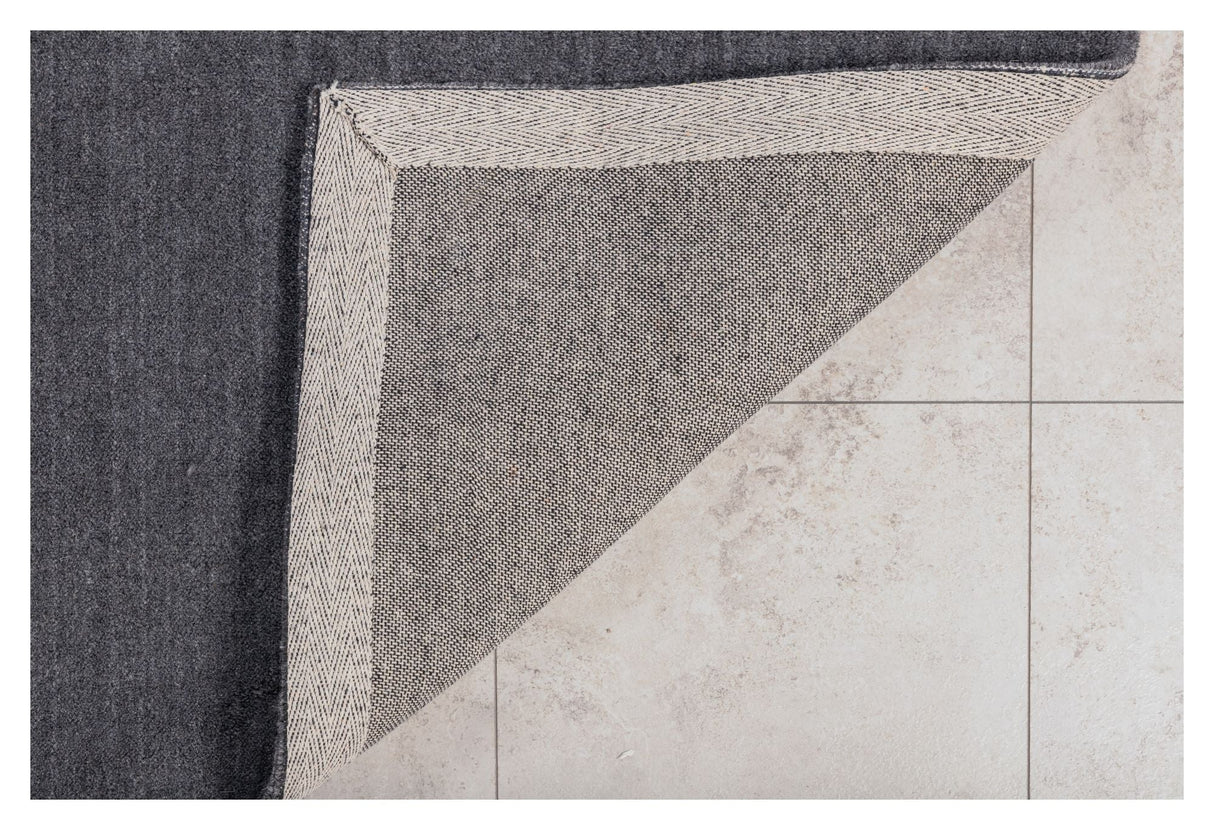 Ulla uldmix tæppe, 250x350, Mørkegrå - Unoliving.com