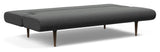 Unfurl Sovesofa, Bouclé/Charcoal - Unoliving.com