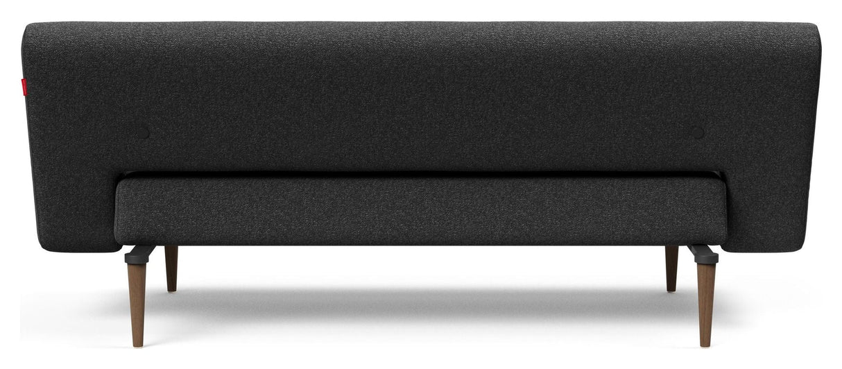 Unfurl Sovesofa, Bouclé/Charcoal - Unoliving.com
