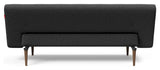 Unfurl Sovesofa, Bouclé/Charcoal - Unoliving.com