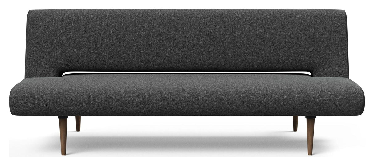 Unfurl Sovesofa, Bouclé/Charcoal - Unoliving.com