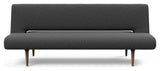 Unfurl Sovesofa, Bouclé/Charcoal - Unoliving.com