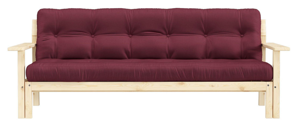 Unwind Sovesofa 190x100, Bordeaux - Unoliving.com