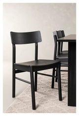 Vail Spisebord m. 6 Montros stole - Natur - Unoliving.com