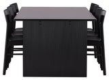 Vail Spisebord m. 6 Montros stole - Natur - Unoliving.com