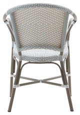 Valerie Exterior Havestol, Grå m/hvid prik - Unoliving.com