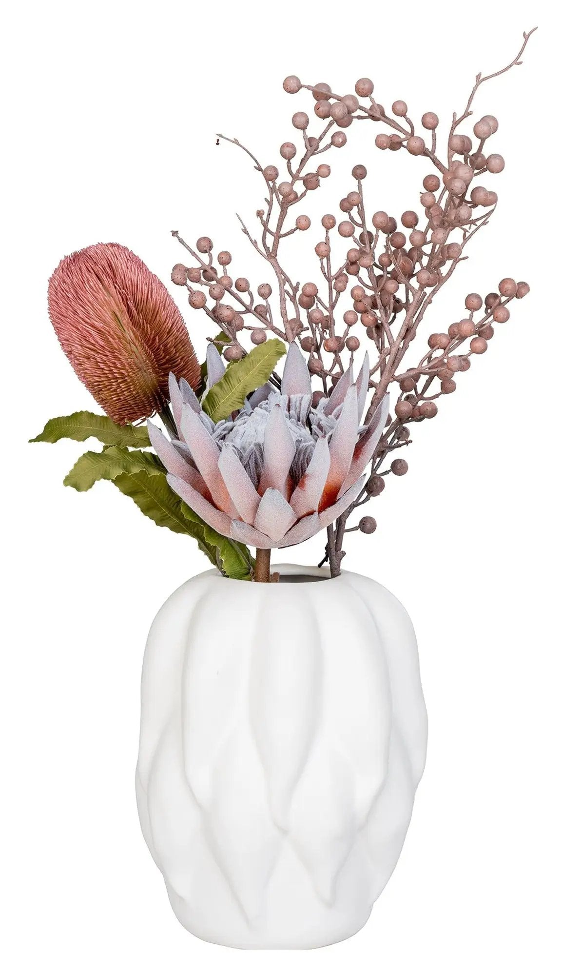 Vase Beige, 19,5cm