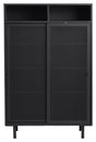 Veep, skab 140 cm - sort - Unoliving.com