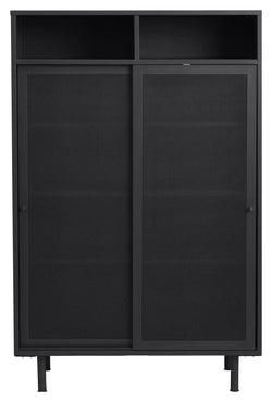 Veep, skab 140 cm - sort - Unoliving.com