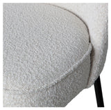Vogue Bænk, Bouclé natur - Unoliving.com
