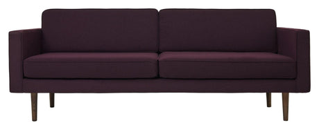 Wind 3-pers sofa, Bordeaux rød - Unoliving.com