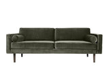 Wind 3-pers. Sofa, Grape Leaf Velour