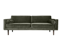 Wind 3-pers. Sofa, Grape Leaf Velour