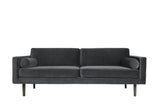 Wind 3-pers. Sofa, Magnet Velour