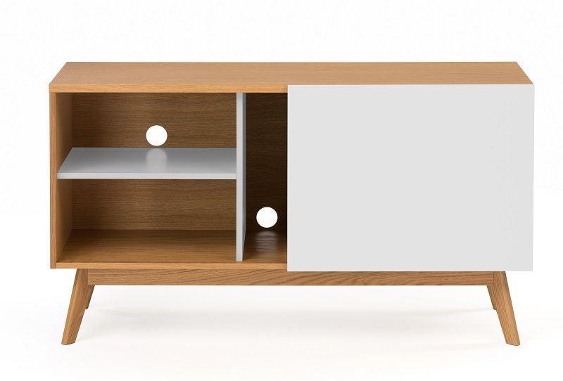 Woodman - Avon Skænk m/farvede skuffer - Olive