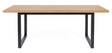 Woodman - Camden Sofabord 120x60 - Sildebens print - Unoliving.com
