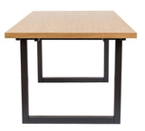 Woodman - Camden Spisebord 180x90 - Sildebens print - Unoliving.com