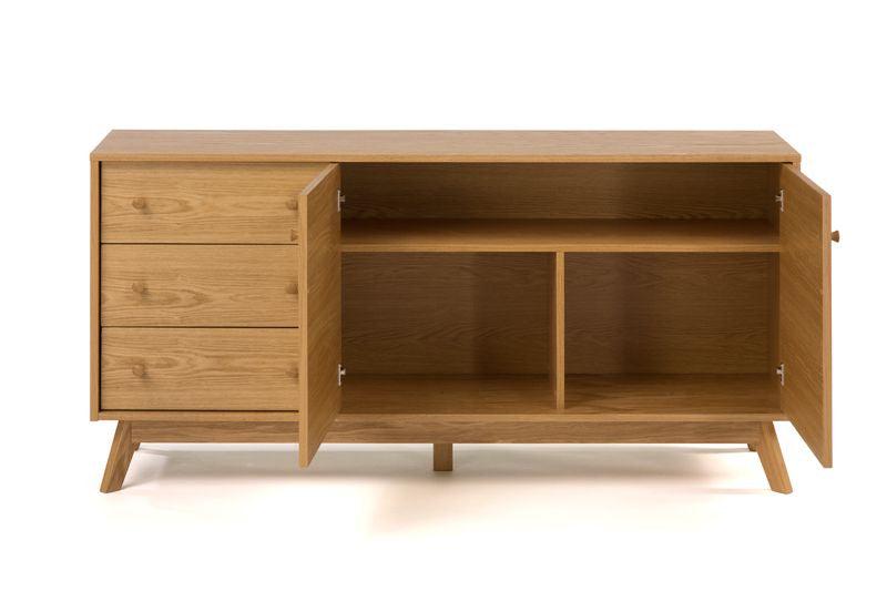Woodman - Kensal Skænk - Lys træ - Unoliving.com