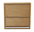 Woodman NewEst Skoskab m. 2 låger - Lys træ