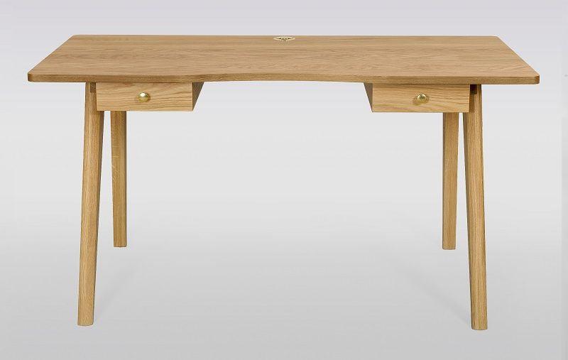 Woodman - Nice Skrivebord m/2 skuffer - Natur
