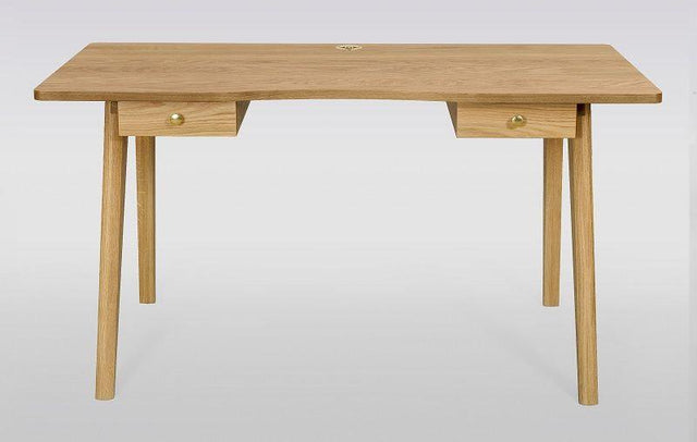 Woodman - Nice Skrivebord m/2 skuffer - Natur