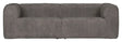 Woood Bean 3,5-pers. Sofa i bred fløjl, Terrazzo Fløjl - Unoliving.com