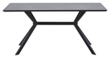Woood Bruno Spisebord - Sort, 160x90 - Unoliving.com