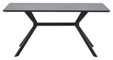 Woood Bruno Spisebord - Sort, 200x90 - Unoliving.com
