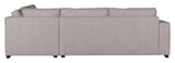 Woood Hajo Sofa m. højrevendt chaiselong, Natur Bouclé - Unoliving.com